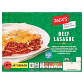 Jack's Beef Lasagne 400g  Adomoo